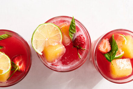 Image for Strawberry Hibiscus Limeade