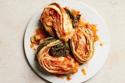 Tongbaechu Kimchi (Whole Napa Cabbage Kimchi)