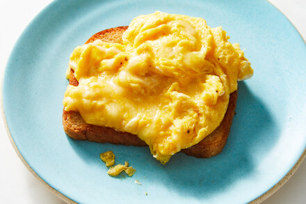 Image for Cheesy Eggs on Toast