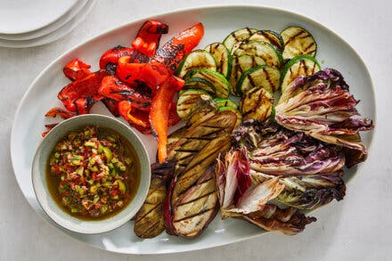 Grilled Vegetables With Spicy Italian Neonata