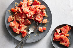 Image for Watermelon and Grapefruit Salad With Tahini