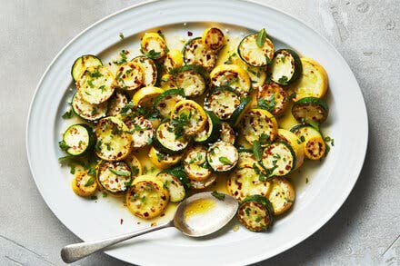 Zucchini Scampi