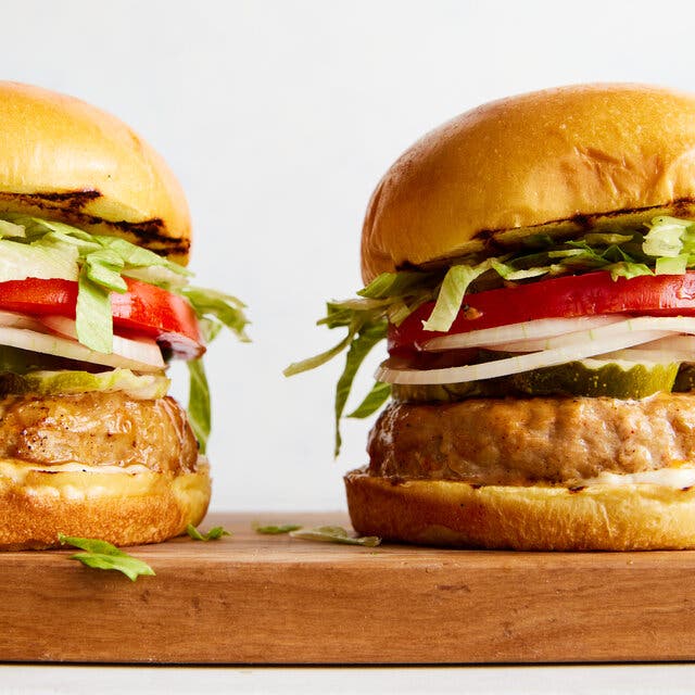 Grilled Turkey Burgers