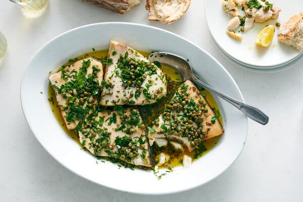 Herb-Marinated Swordfish