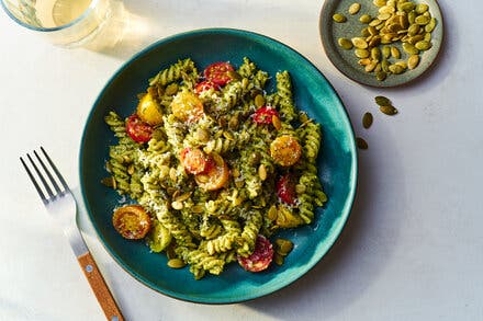 Pasta With Pumpkin Seed Pesto