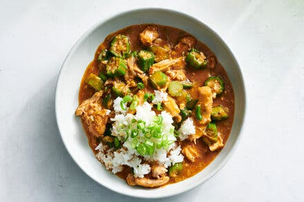 Slow-Cooker Chicken Gumbo