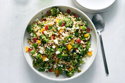Image for Citrusy Couscous Salad With Broccoli and Feta