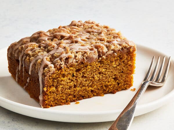 Pumpkin Crumb Cake