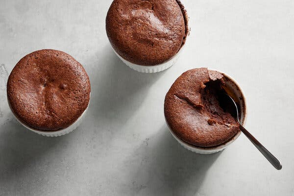 Chocolate Soufflés