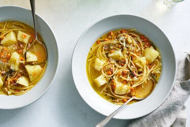 Pasta e Patate (Pasta and Potato Soup)