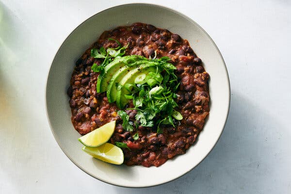 Black Bean-Chorizo Stew