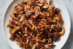 Image for Roasted Mushrooms With Smoky Pomegranate Sauce