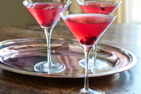 Cranberry Martinis