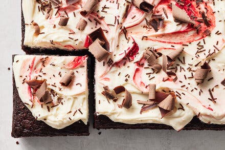 Chocolate Cake With Peppermint Frosting