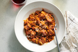 Image for Stewed Lentils With Sausage