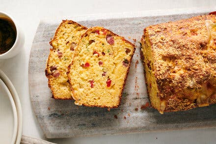 Ham and Cheese Quick Bread