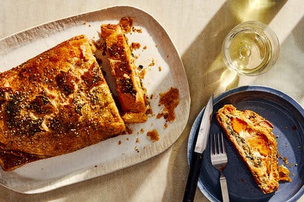 Butternut Squash, Leek and Za’atar Pie