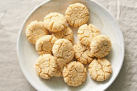 Triple-Sesame Tea Cakes