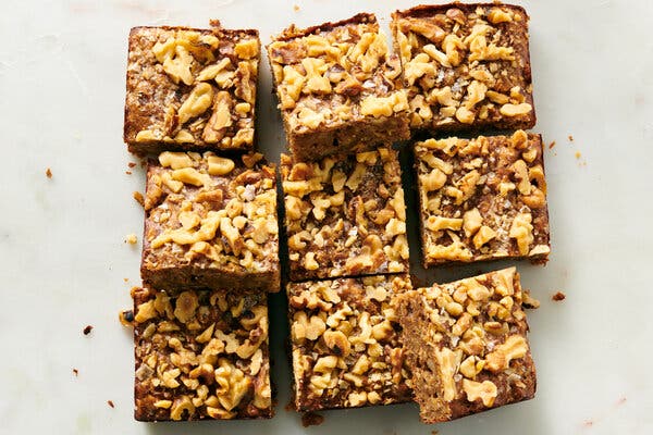 Banana Nut Breakfast Bars