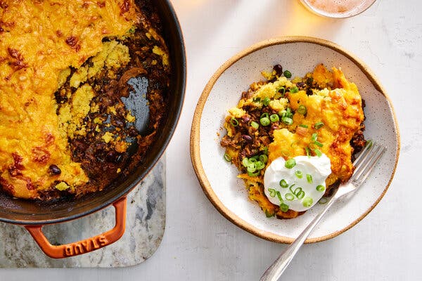 Vegetarian Tamale Pie