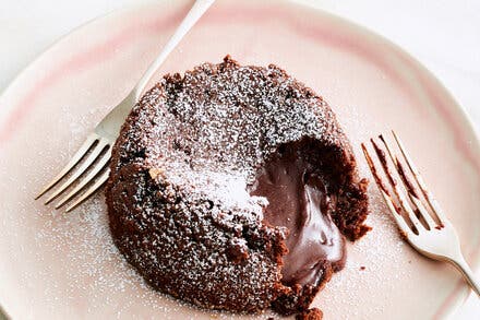 Chocolate Lava Cake for Two
