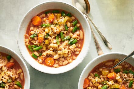 Slow Cooker Pasta e Fagioli