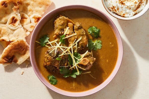 Nihari (Spiced Oxtail Stew)