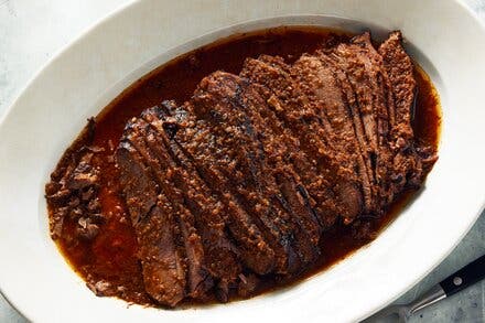 Tangy Brisket With Ginger