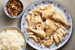 Image for Chicken Rice With Shallot Sauce