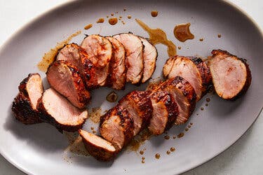 Harissa-Honey Pork Tenderloin