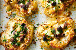 Image for Cheese-Topped Cauliflower Steaks