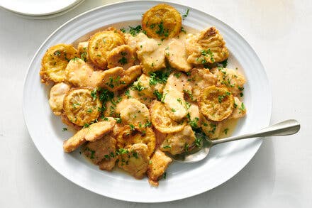 Chicken and Artichoke Francese