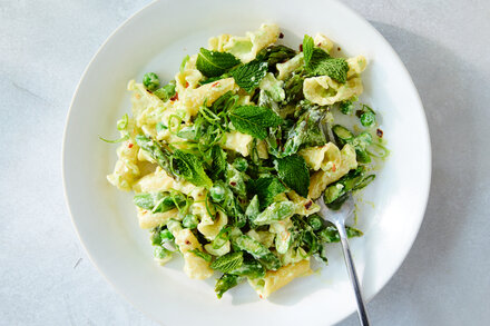 Image for Asparagus-Feta Pasta