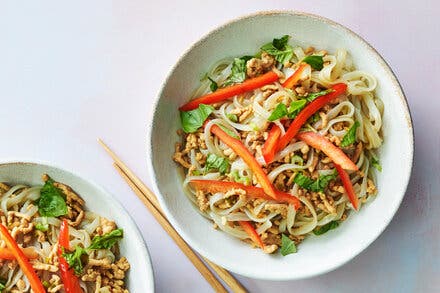 Chicken Galbi Noodle Salad