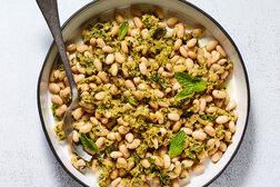Image for Caramelized Zucchini and White Bean Salad