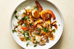 Image for Crispy Coconut Shrimp and Shallots