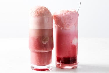 Fruity Ice Cream Sodas