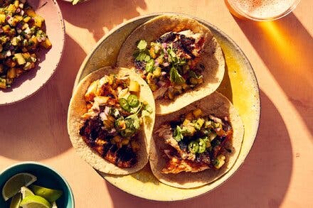 Fish Tacos al Pastor