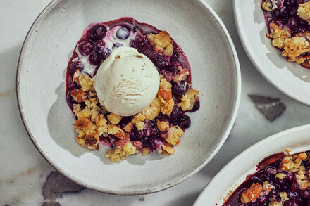 Image for Blueberry Crisp