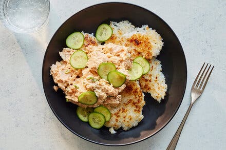 Spicy Tuna Salad With Crispy Rice