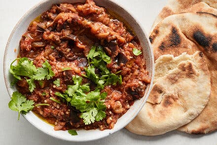 Zaalouk (Eggplant and Tomato Salad)