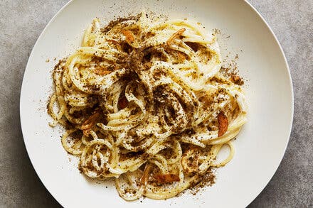 Za’atar and Labneh Spaghetti