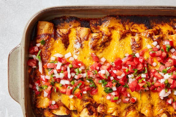 Chicken Enchiladas