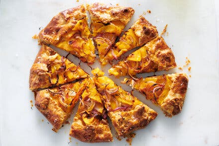 Butternut Squash and Goat Cheese Galette