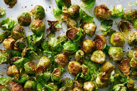 Caramelized Brussels Sprouts With Lemon