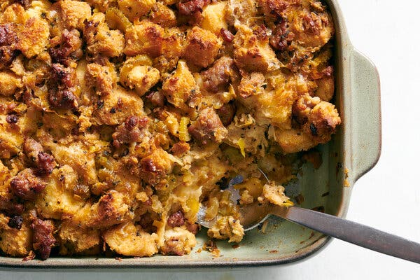 Sausage and Leek Stuffing