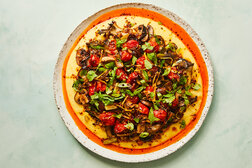 Image for Spicy Roasted Mushrooms With Polenta