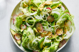 Image for Avocado, Radish and Iceberg Lettuce Salad