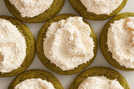 Matcha Latte Cookies