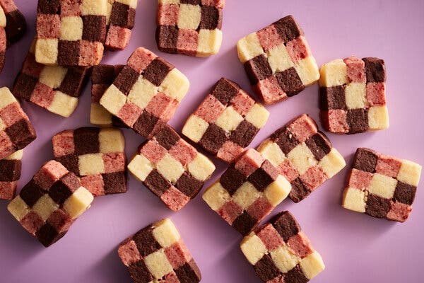 Neapolitan Checkerboard Cookies